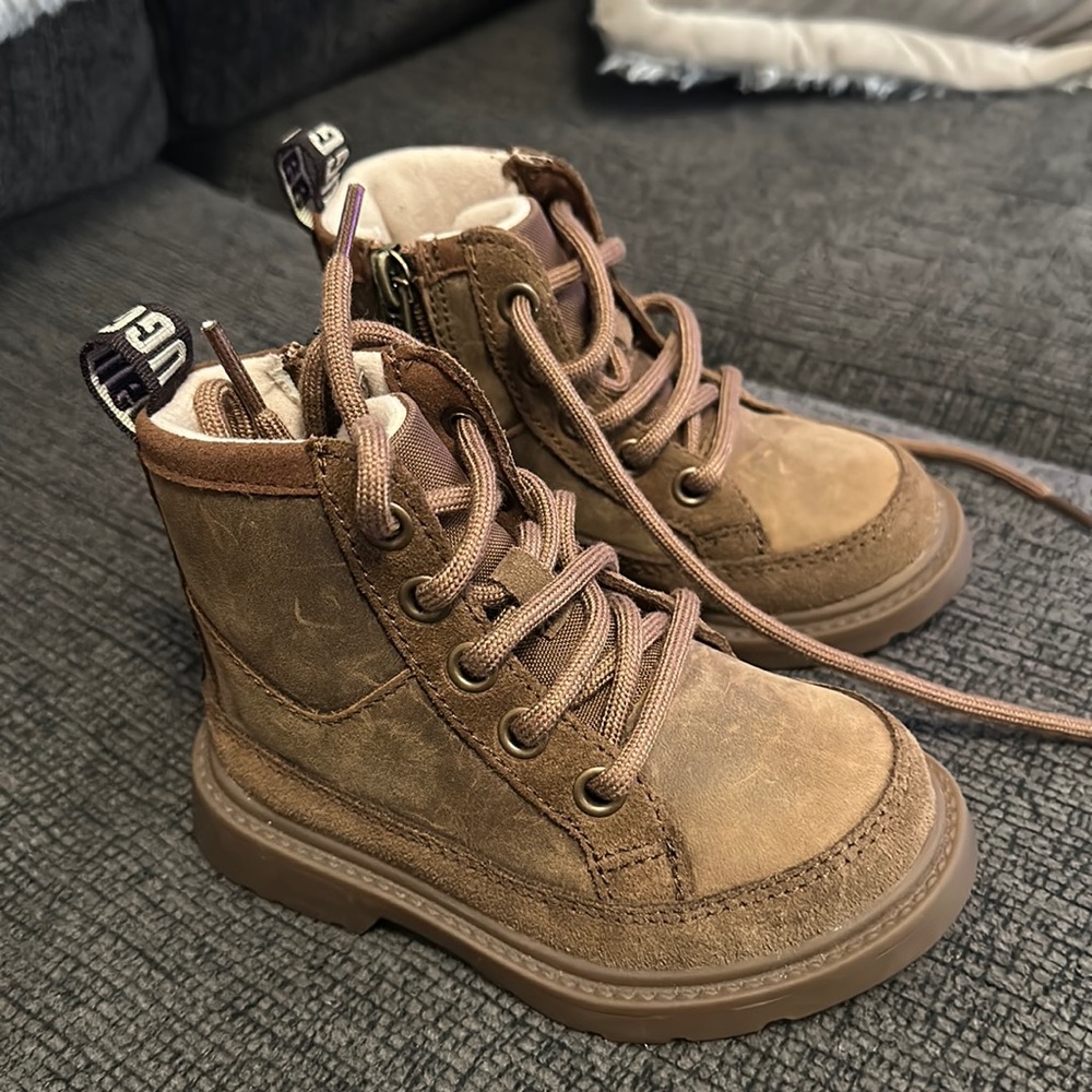 Toddler Leather Ugg Boots worn once